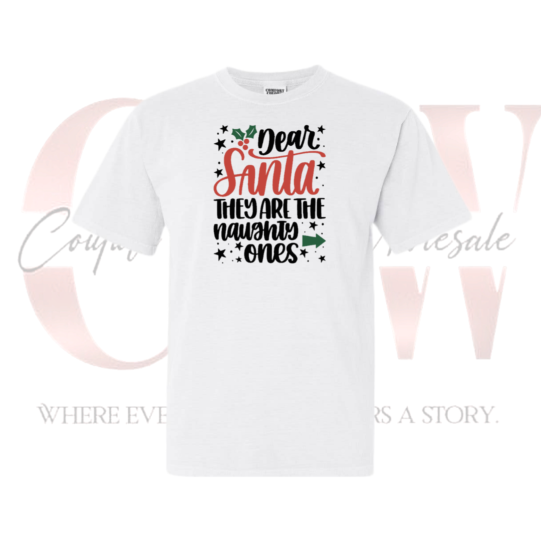They're Naughty Santa, Tee