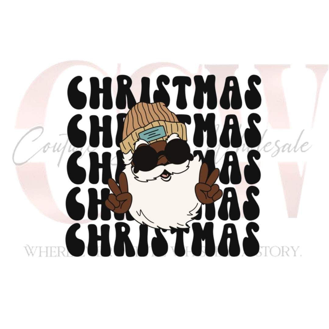 Chill Santa Christmas, Heat Transfers