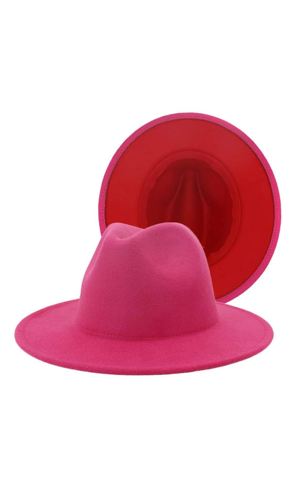 Fedora Fresh & Free (Hot Pink/Red)