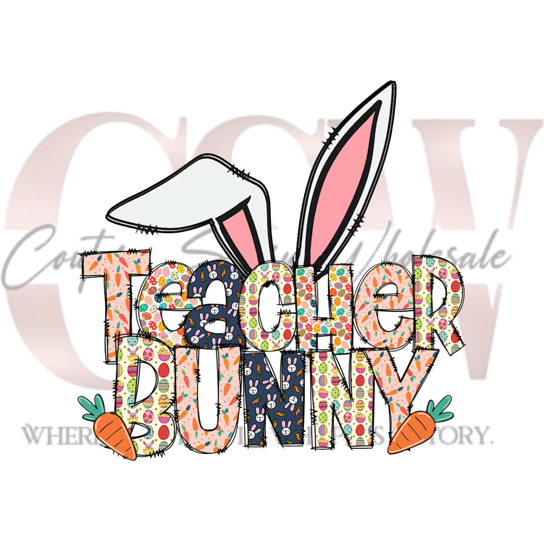 Floppy Ear Bunny, Heat Transfers