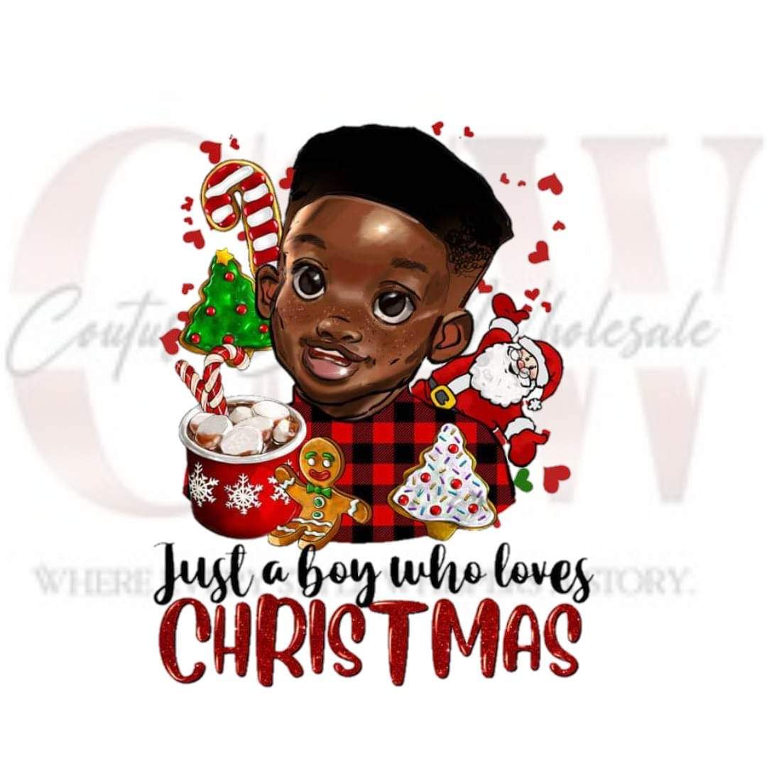 This Boy Loves Christmas, Heat Transfers