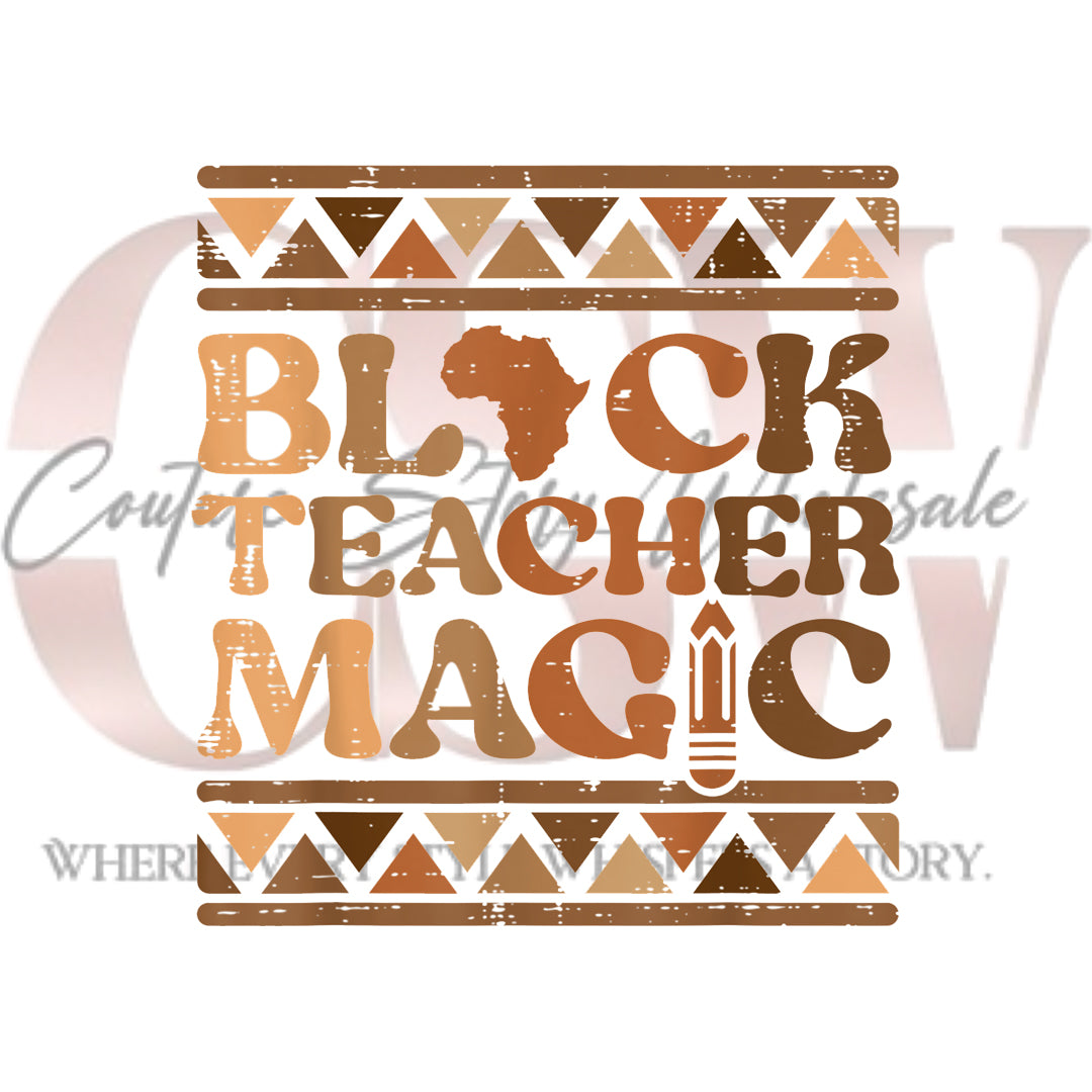 Black Teacher Magic, Heat Transfers