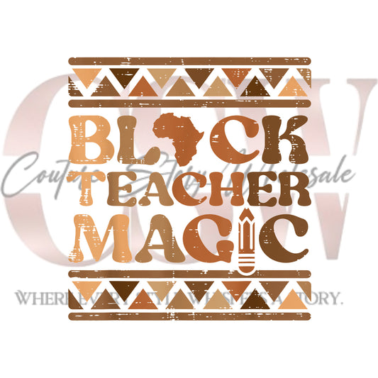 Black Teacher Magic, Heat Transfers