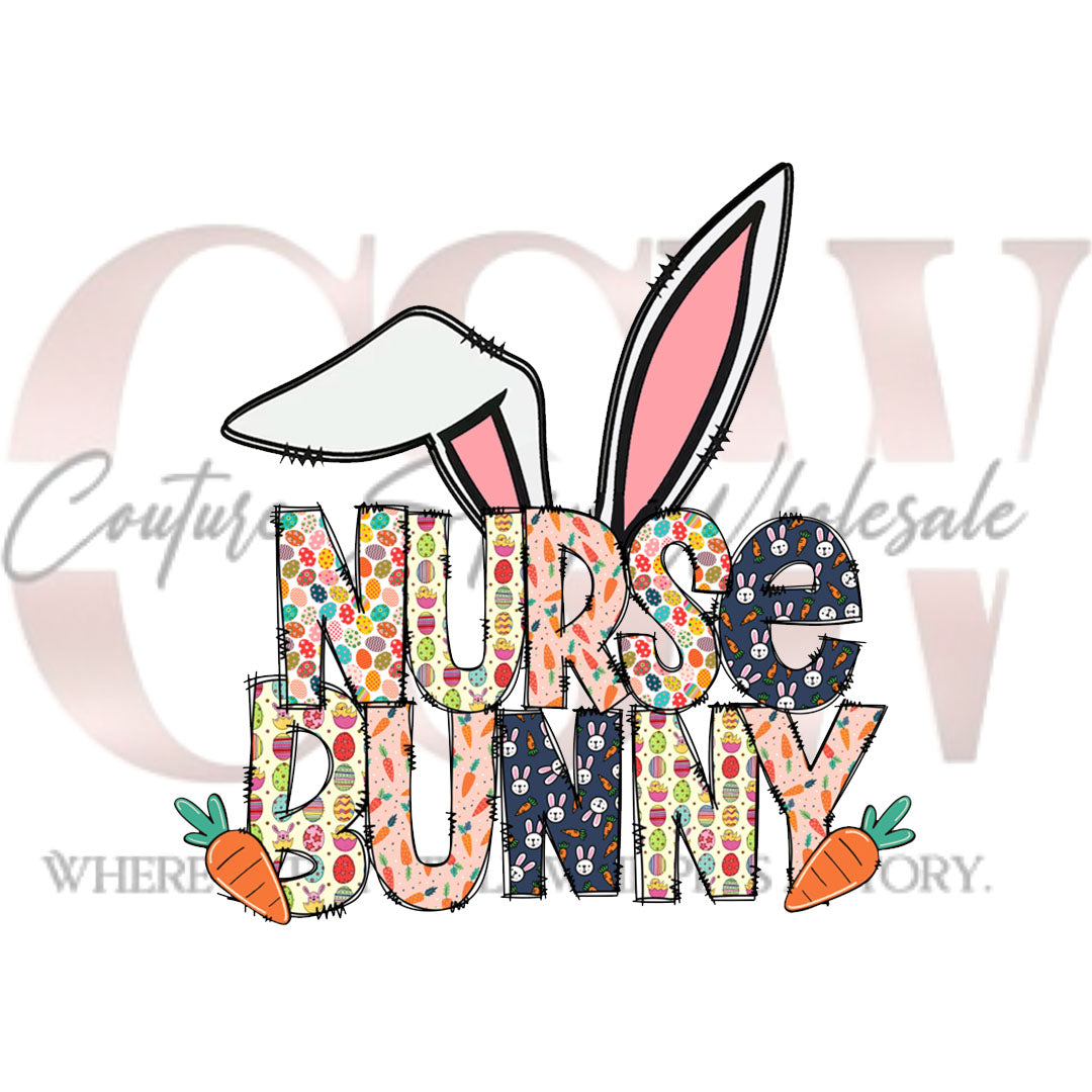 Floppy Ear Bunny, Heat Transfers