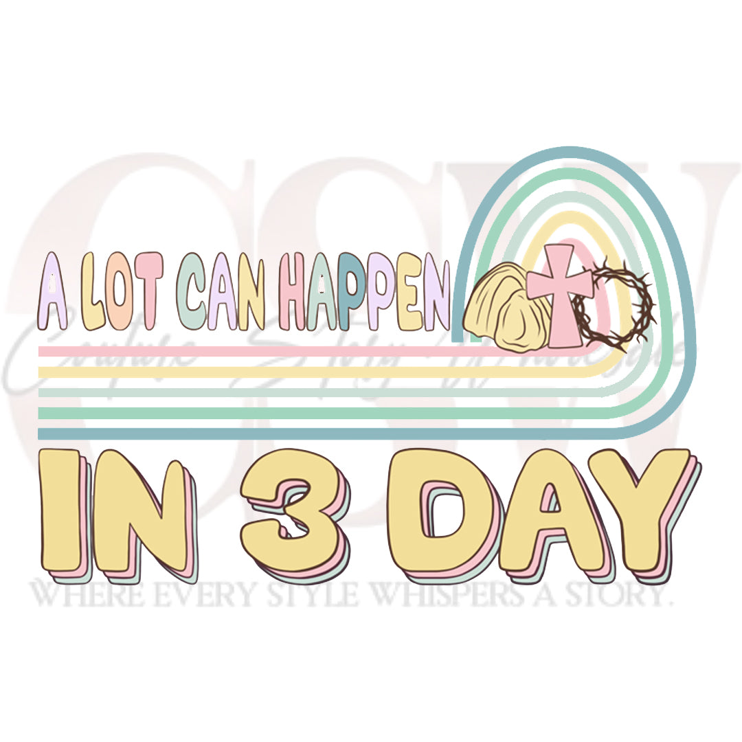 A Lot Can Happen In 3 Days, Heat Transfer