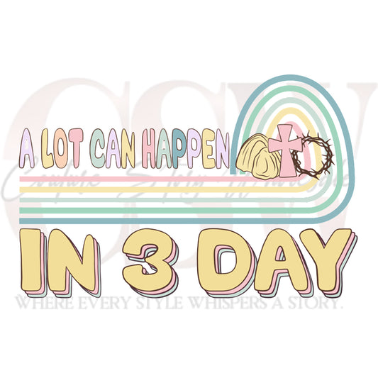 A Lot Can Happen In 3 Days, Heat Transfer