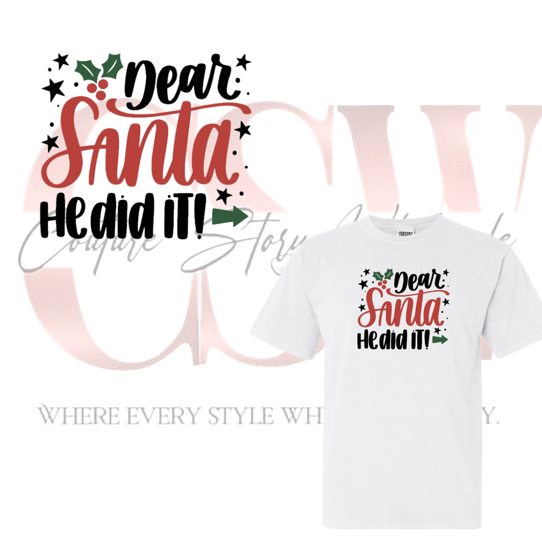 He Did It Santa, Heat Transfers