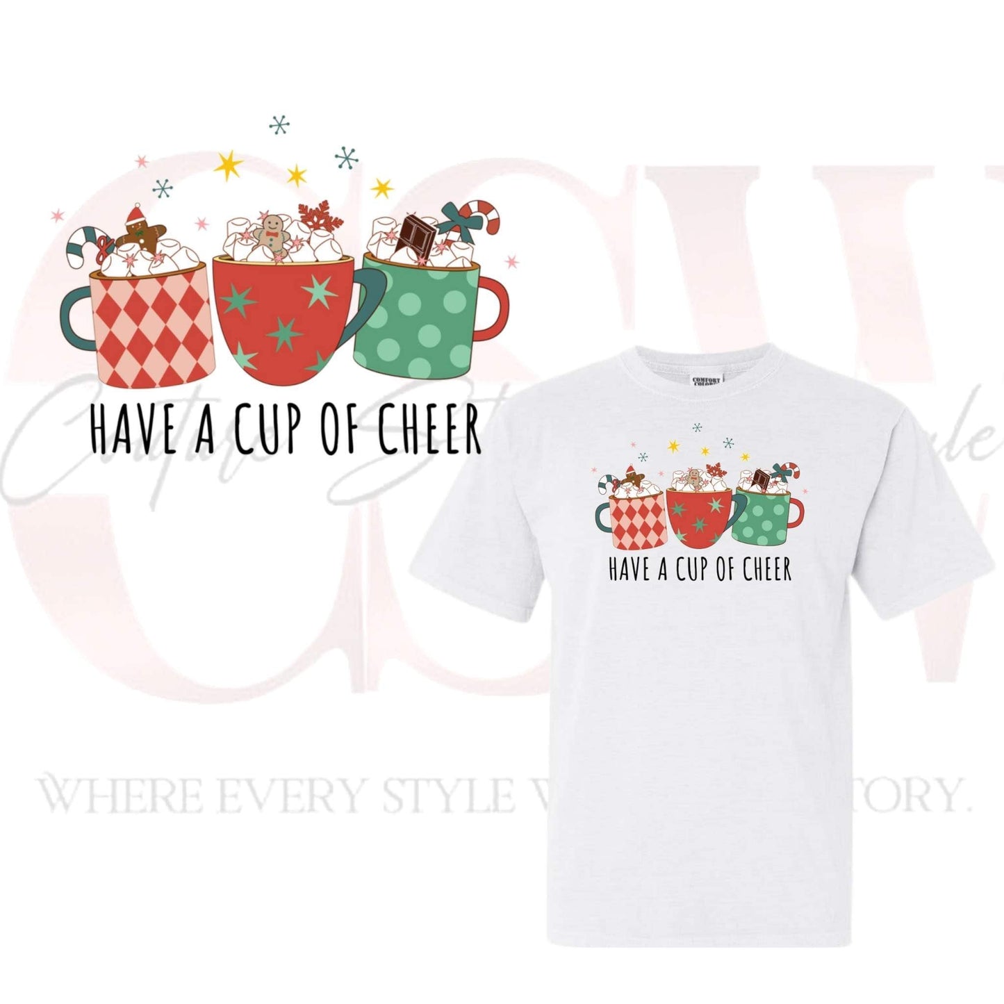 Cup Of Cheer, Tee