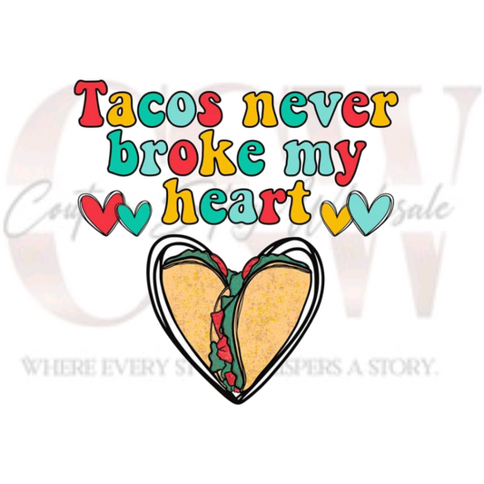 Tacos Would Never, Heat Transfers