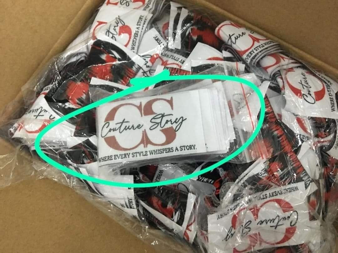 Your Branded Clothing Labels (1000 pcs)