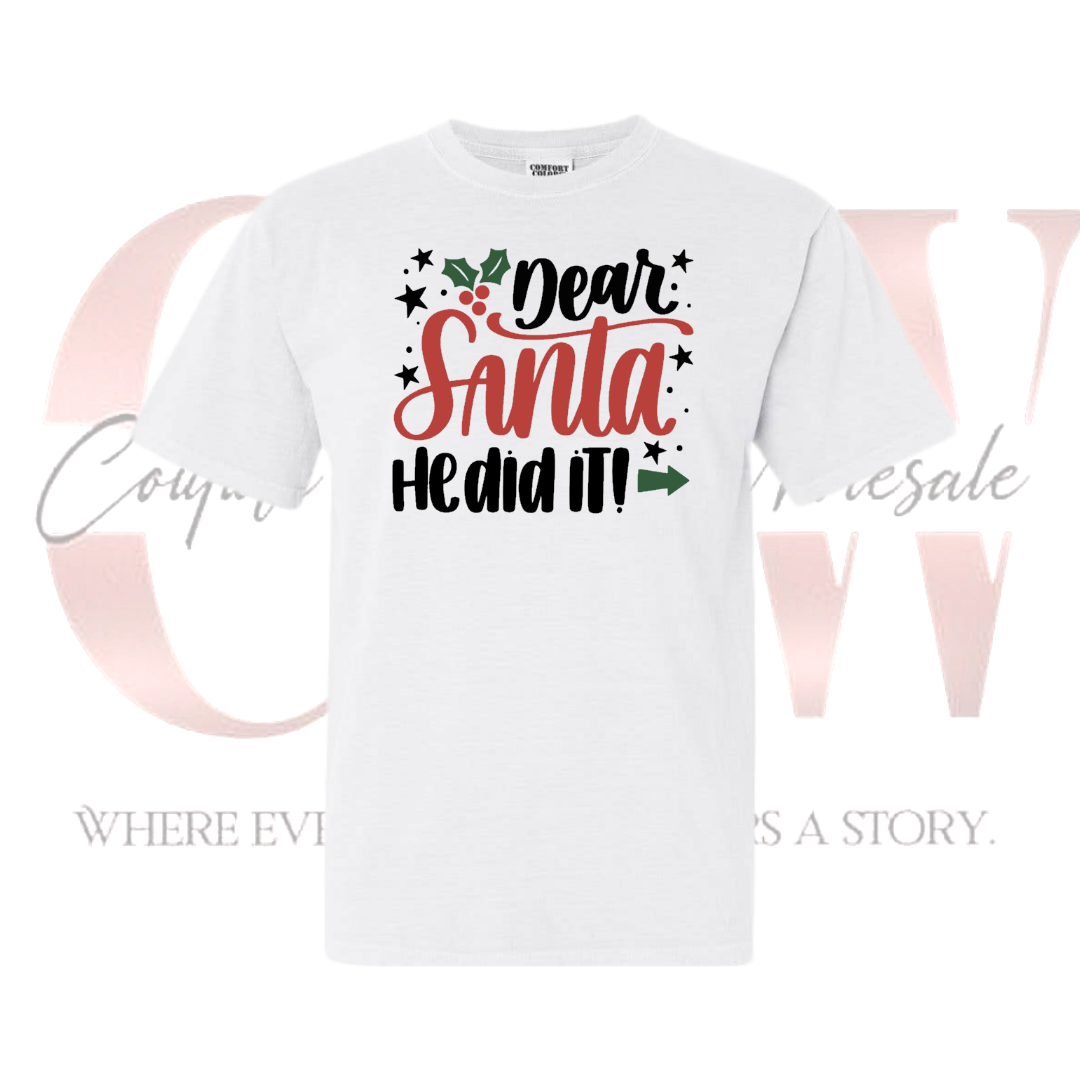 He Did It Santa, Heat Transfers