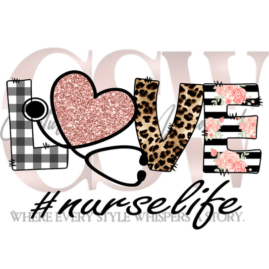 Love Nurse Life, Heat Transfers