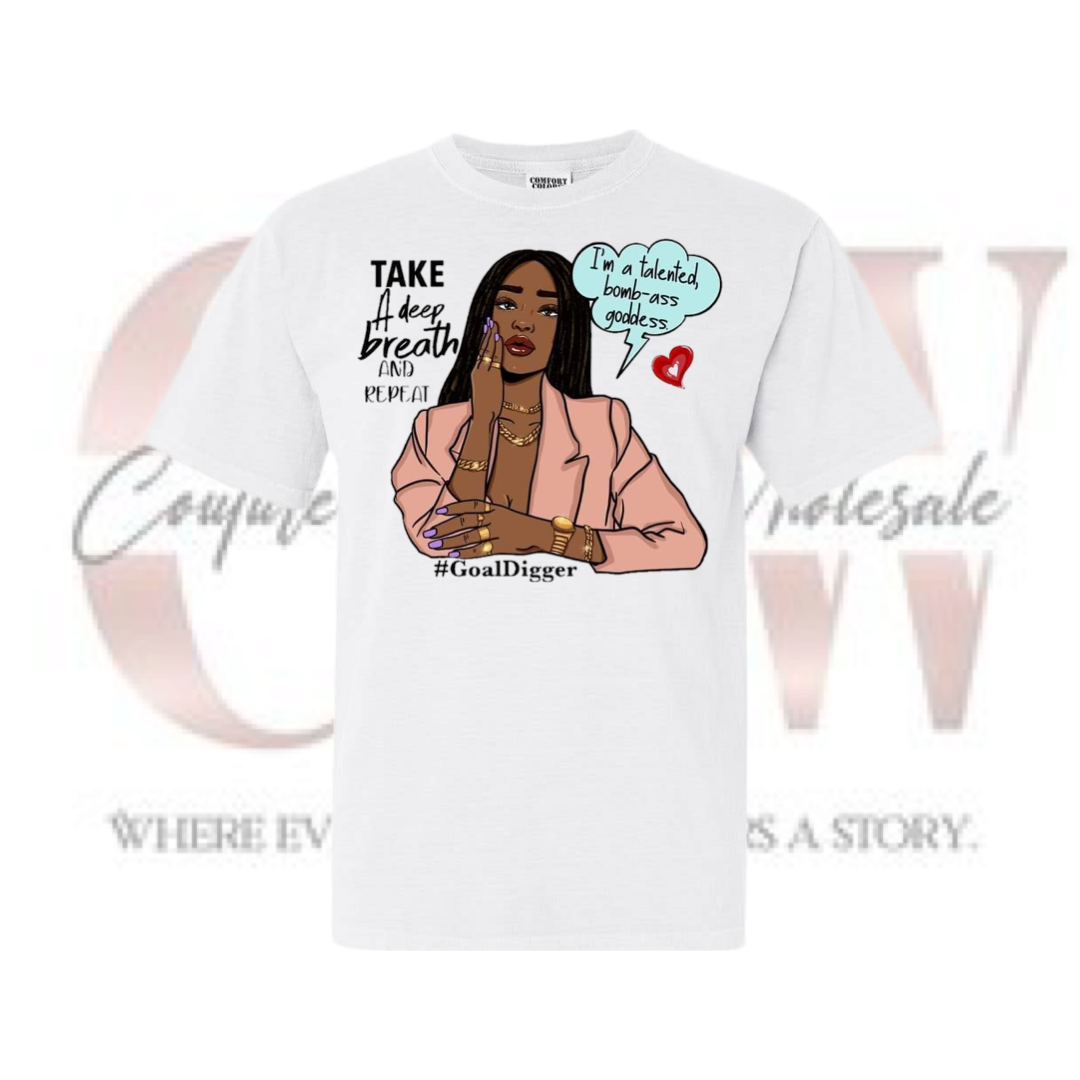 Deep Breath Goal Digger, Heat Transfers