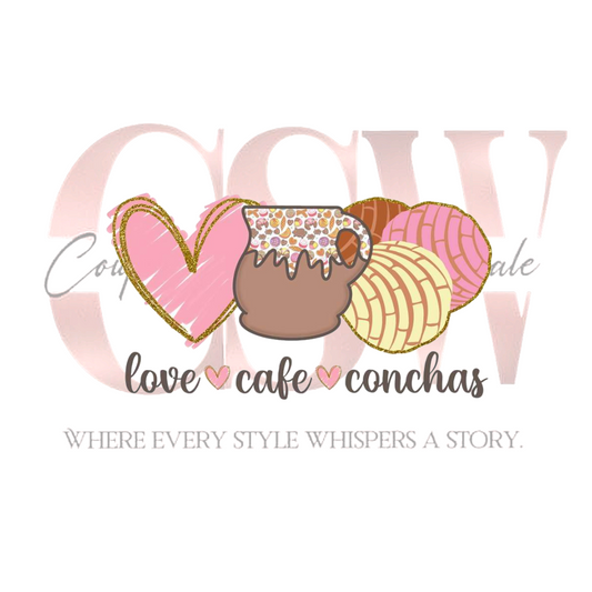 Love, Cafe, Conchas, Heat Transfers