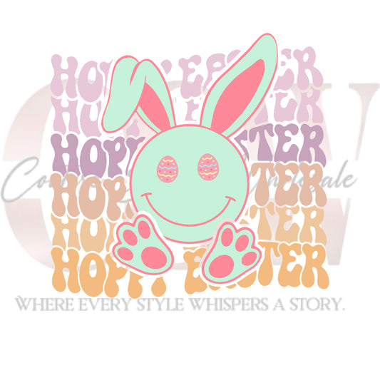 Hippie Hoppy Easter, Heat Transfers