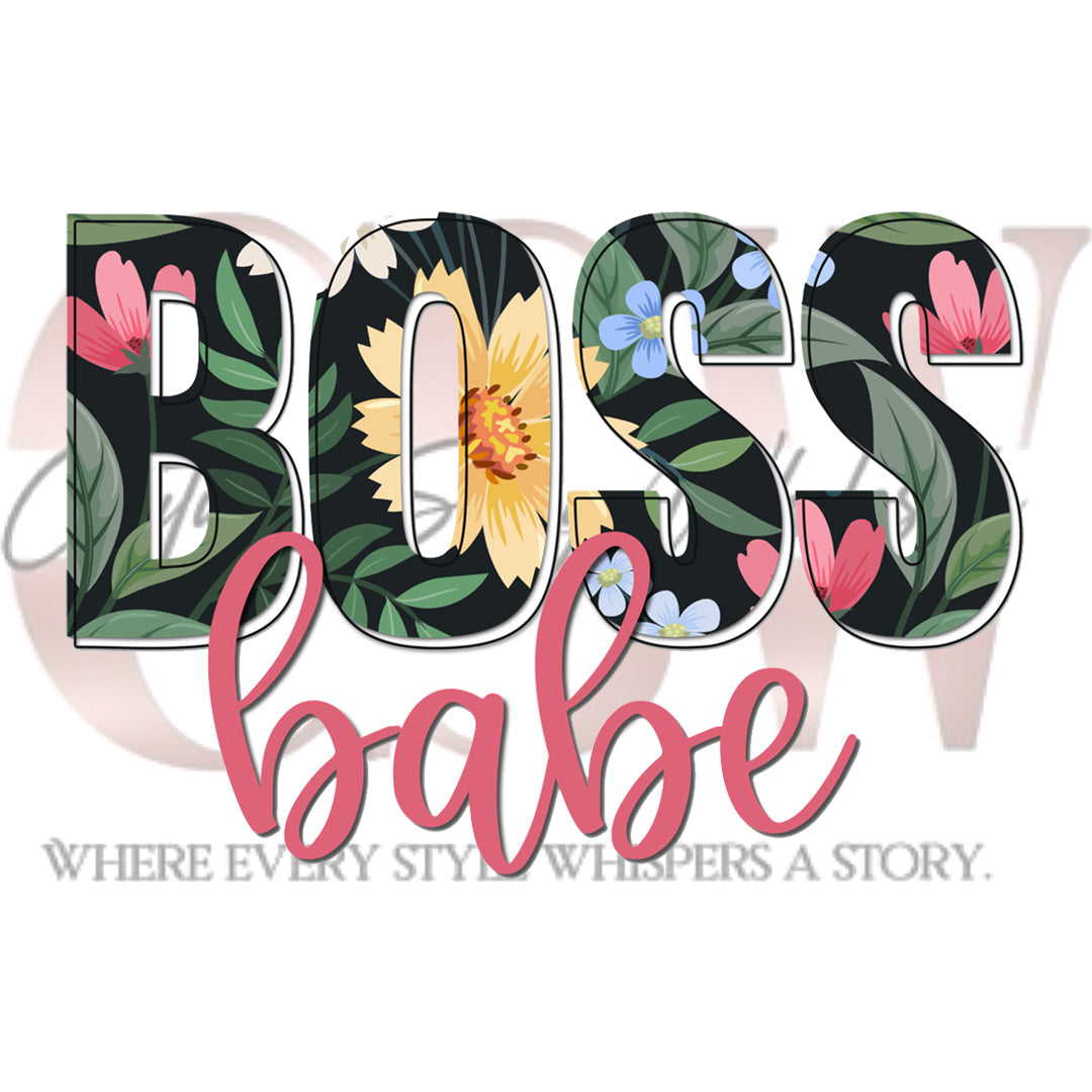 Tropical Boss Babe, Heat Transfers