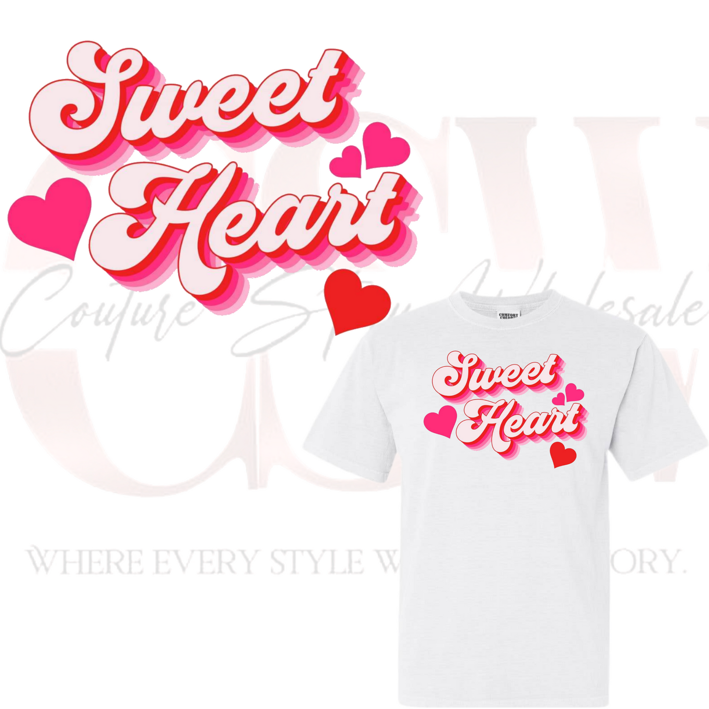 Sweet-heart, Heat Transfers