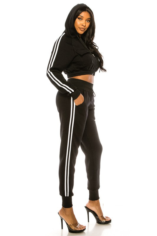 Black Chill Jogger Set