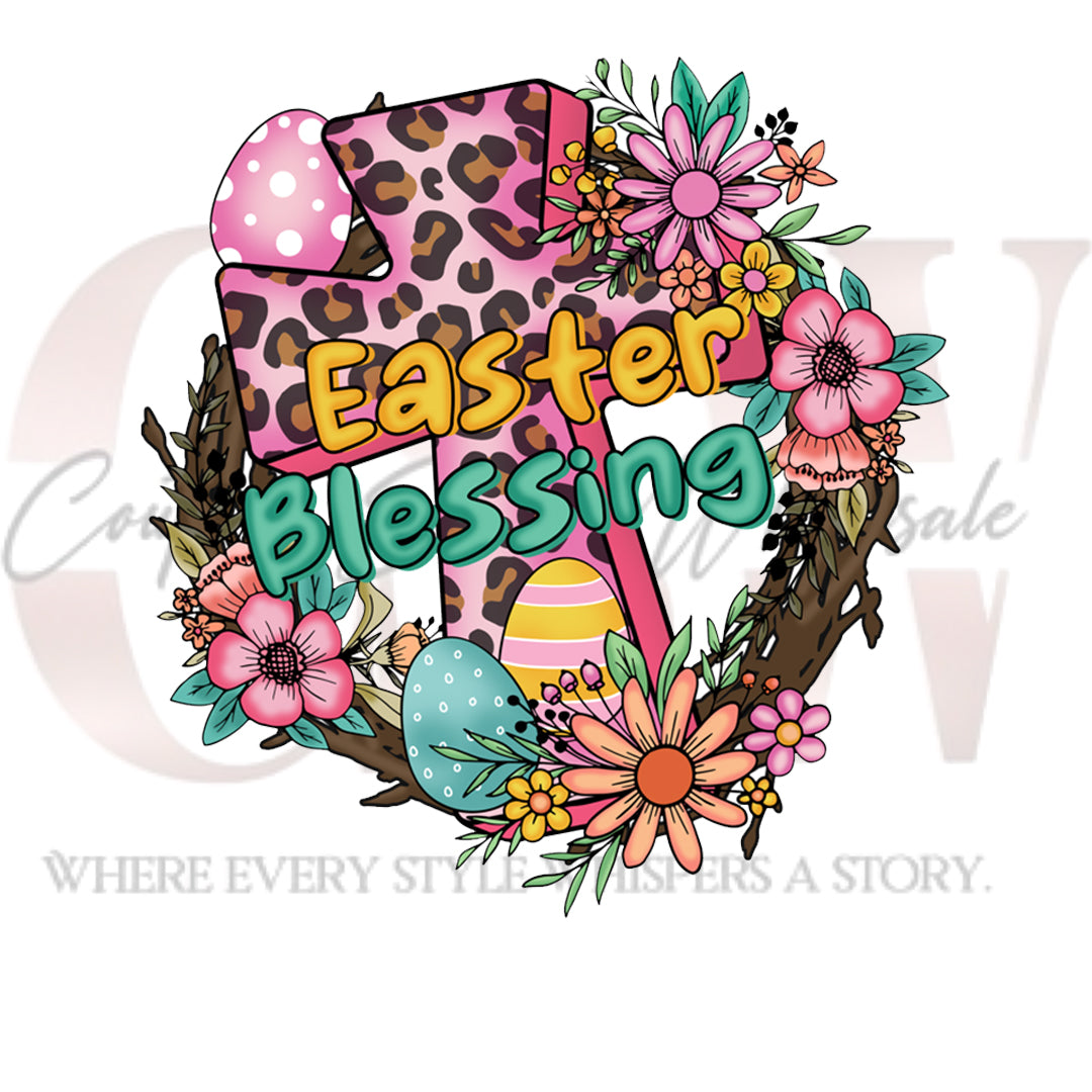 Easter Blessing, Heat Transfers