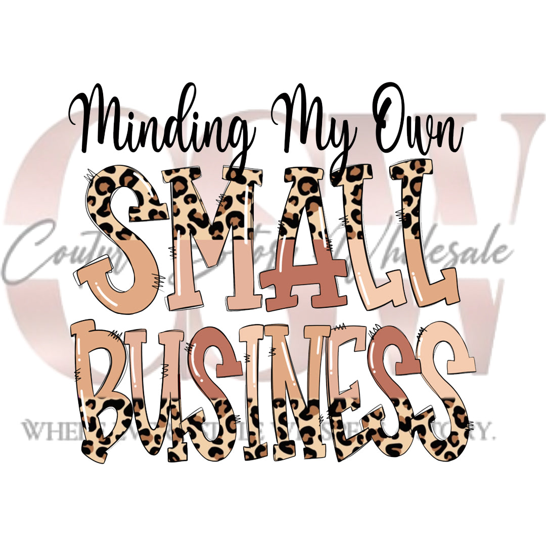 Minding My Own Small Business, Heat Transfers