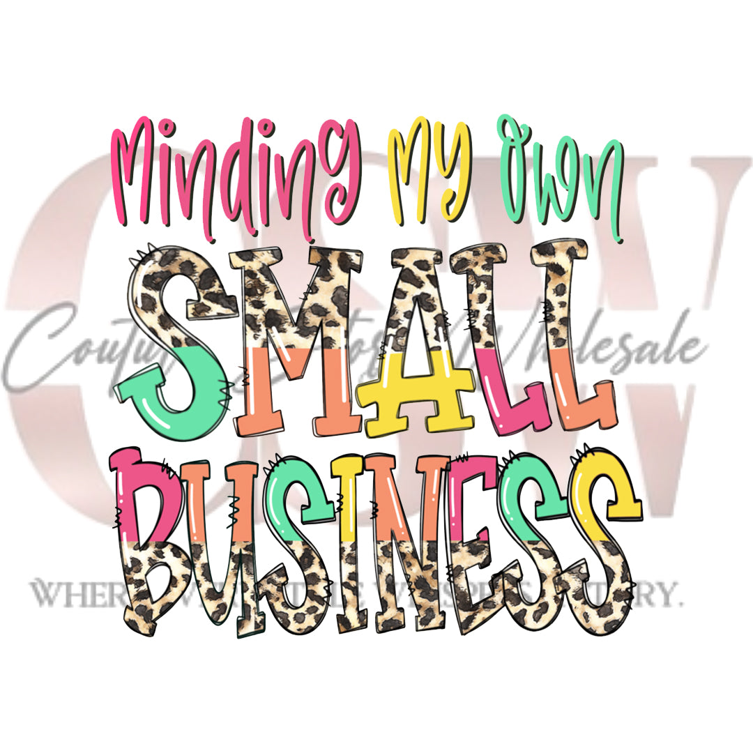 Minding My Own Small Business, Heat Transfers