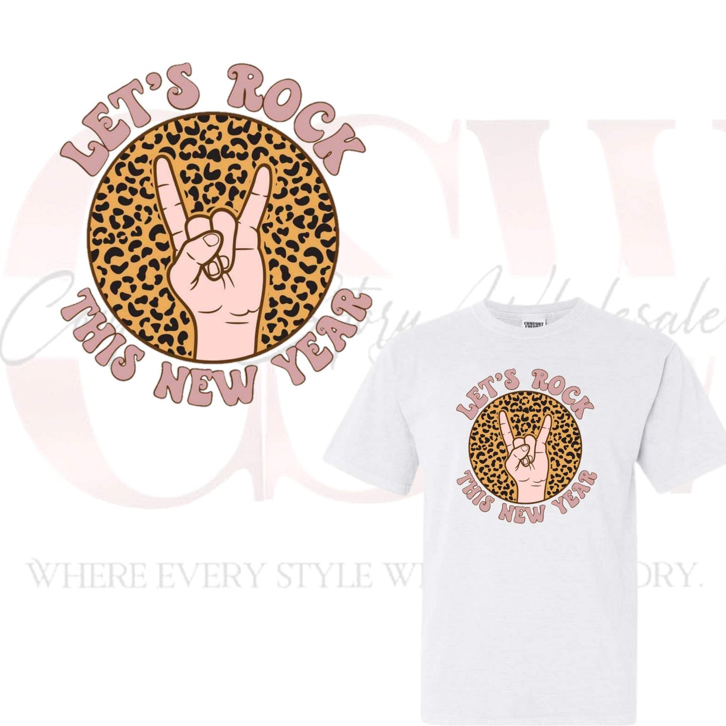 Rock This New Year, Heat Transfers