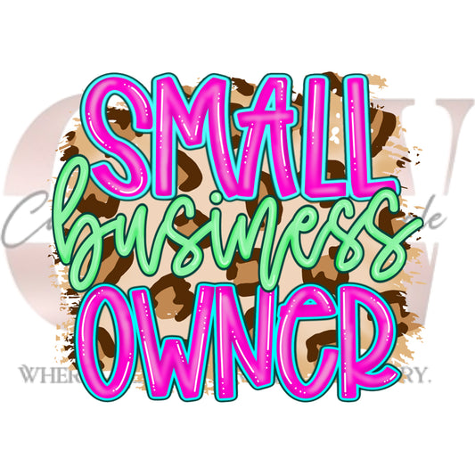Small Business Owner,  Heat Transfers