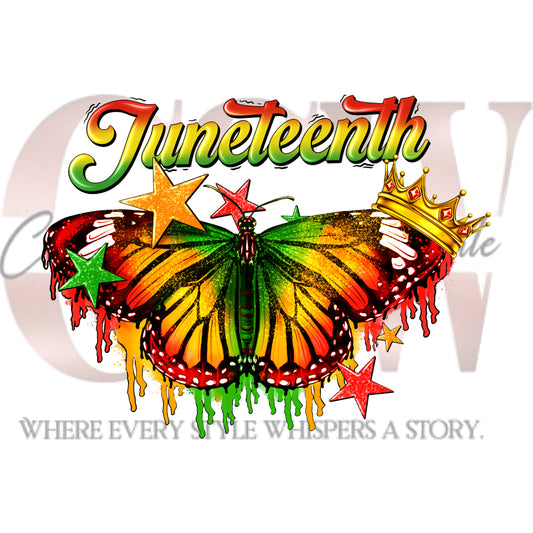 Juneteenth Butterfly, Heat Transfers