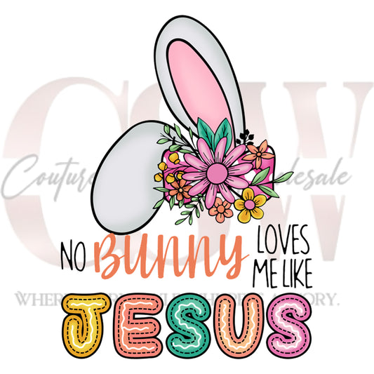 No Bunny Loves Me Like Jesus, Heat Transfers
