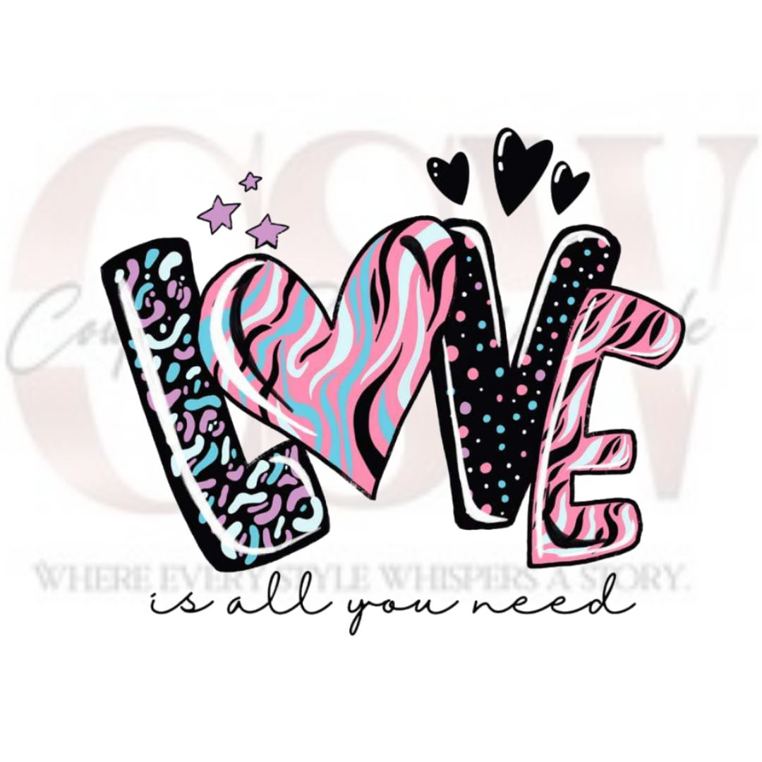 80s Vibe Love, Heat Transfers