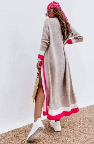 Colorblock Cardigan