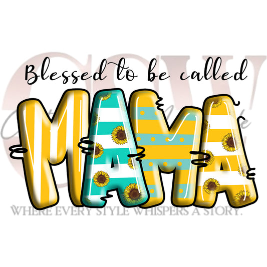 Blessed To Be Called Mama, Heat Transfers