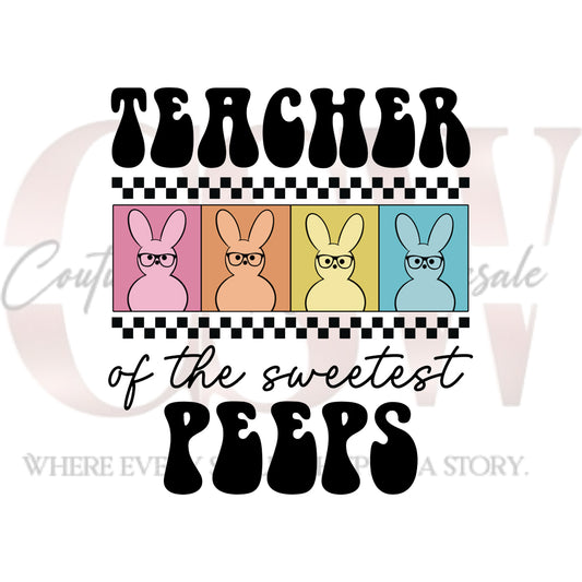 Teacher Of The Sweetest Peeps, Heat Transfers