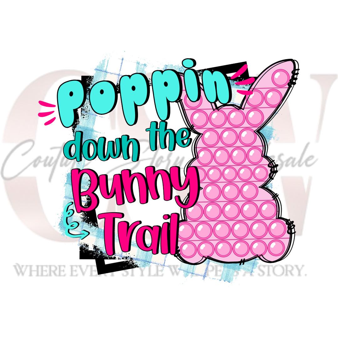 Poppin Down The Bunny Trail, Heat Transfers