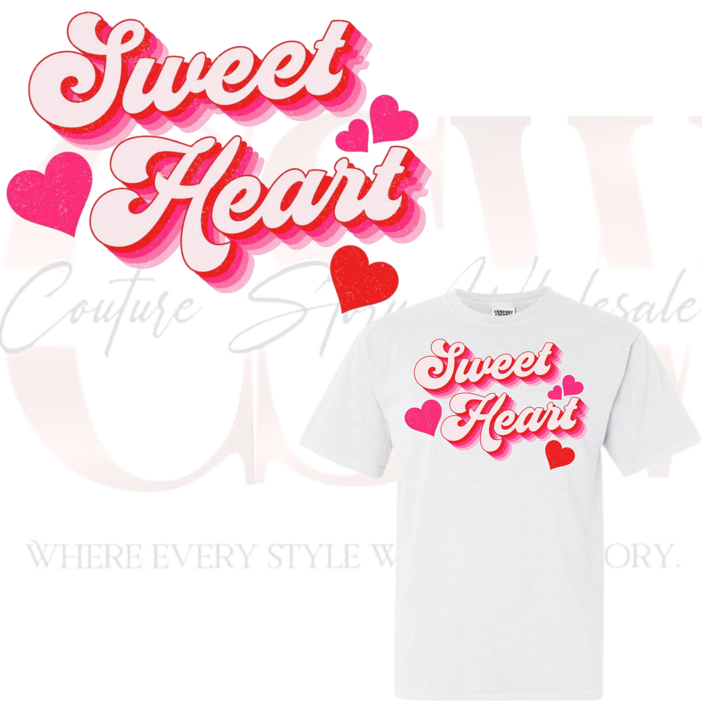 Sweet-heart, Heat Transfers