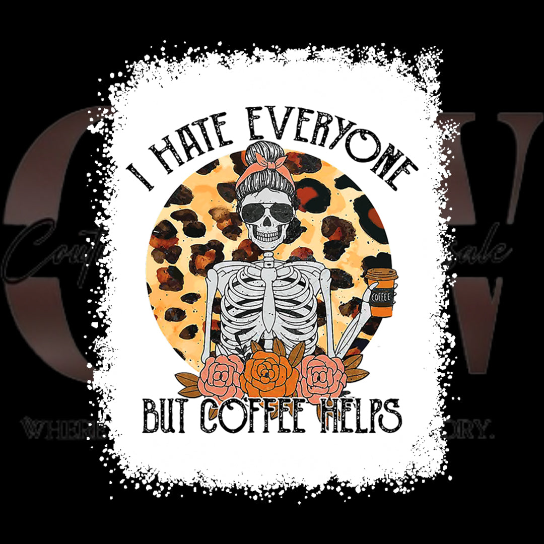 I Hate Everyone But Coffee Helps, Heat Transfers