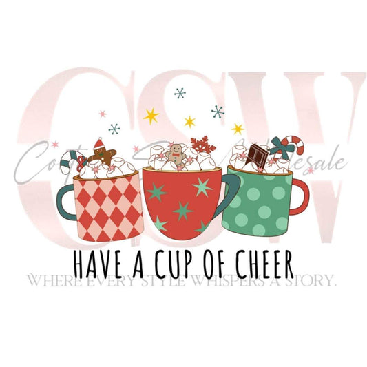Cup Of Cheer, Heat Transfers