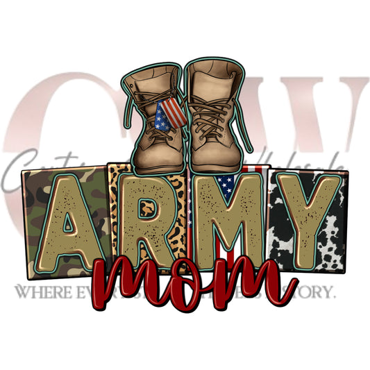 Army Mom, Heat Transfers