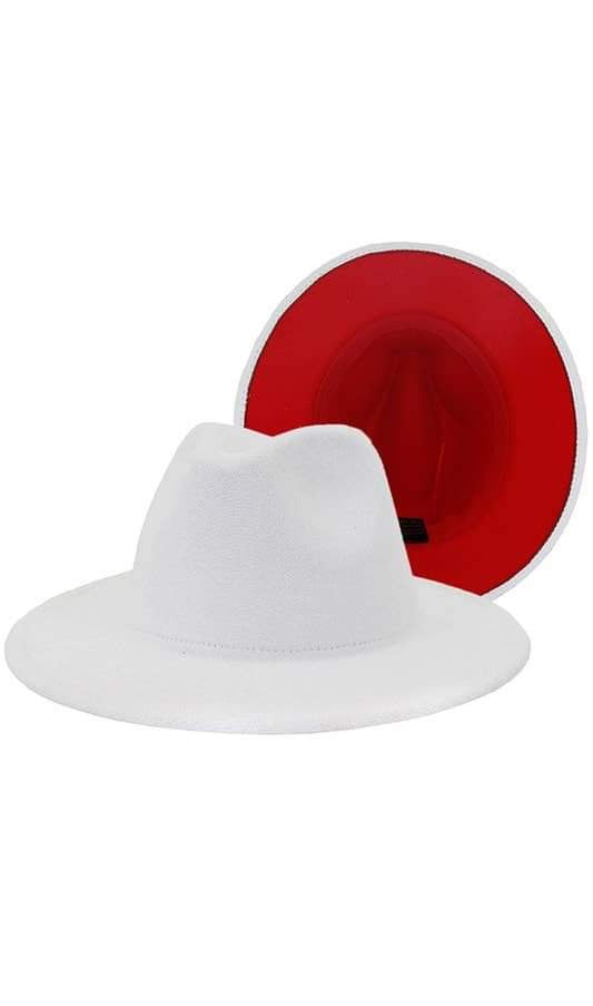 Fedora Fresh & Free (White/Red)