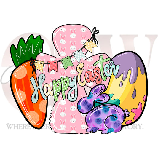 Vibrant Easter, Heat Transfers