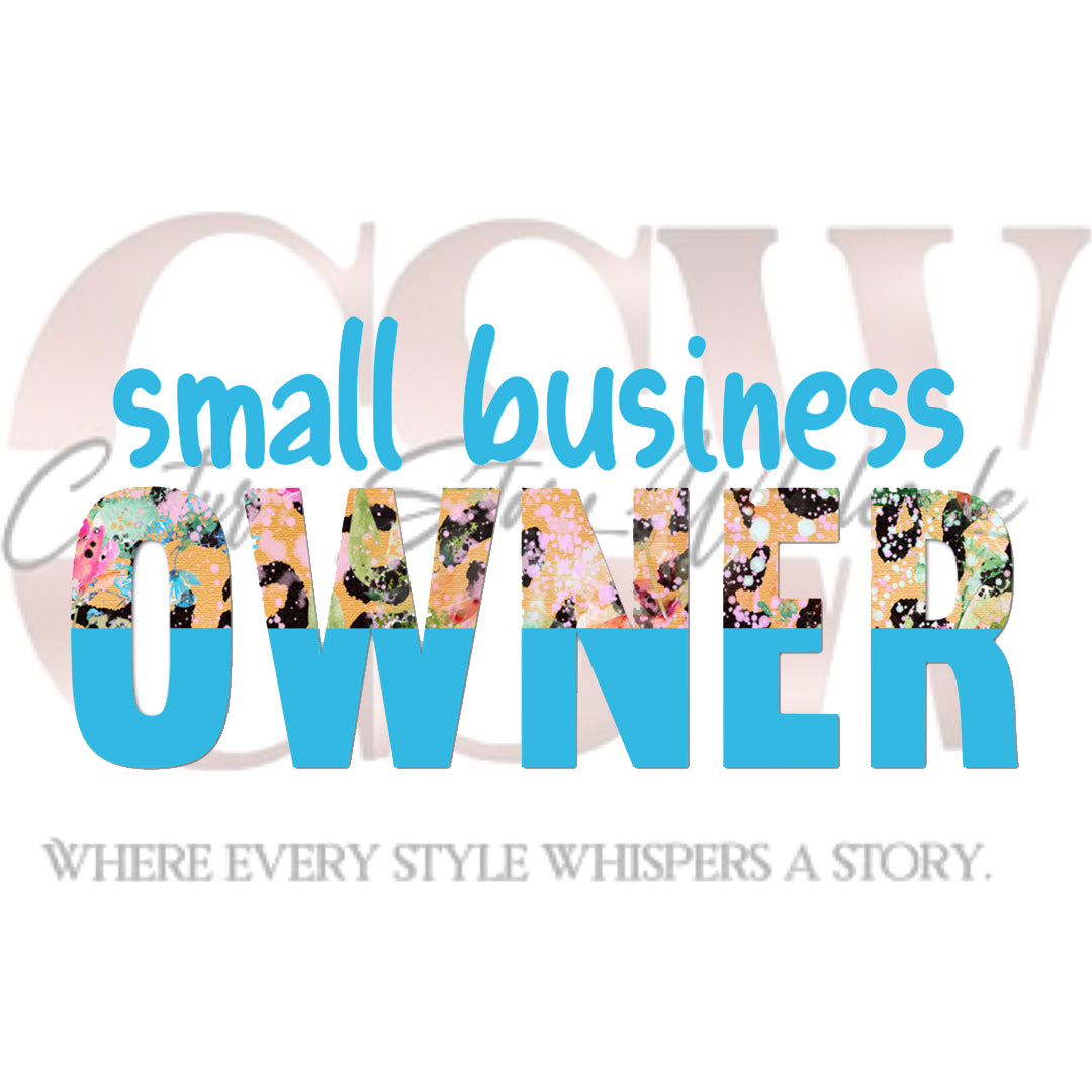 Colorful Small Business Owner, Heat Transfers
