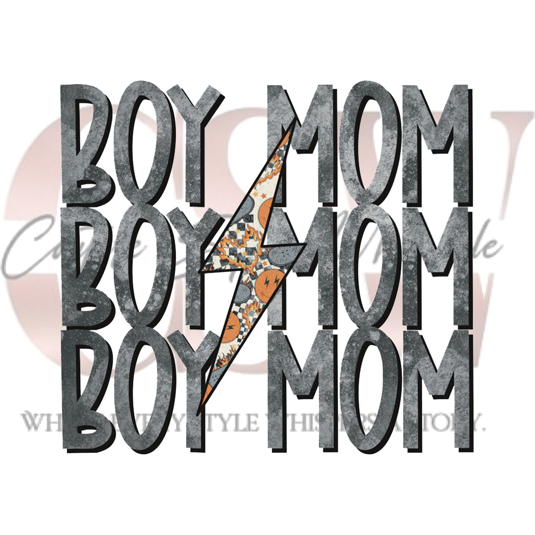 Grungy Boy Mom, Heat Transfers