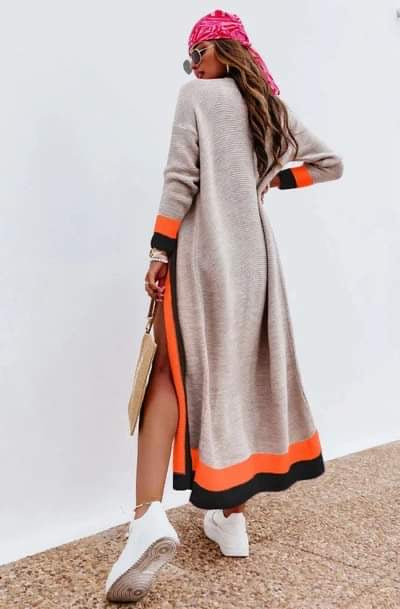 Colorblock Cardigan
