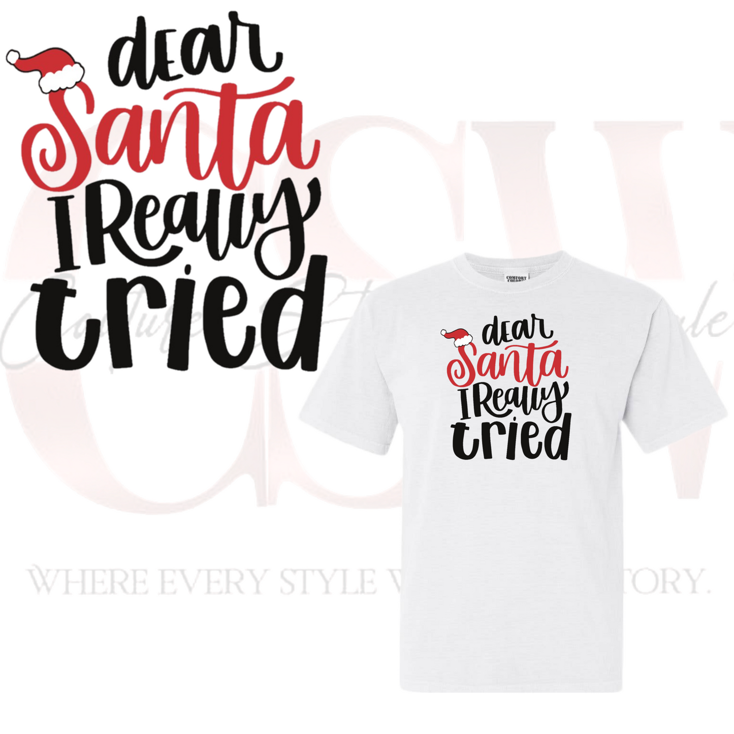 I Tried Santa, Heat Transfers