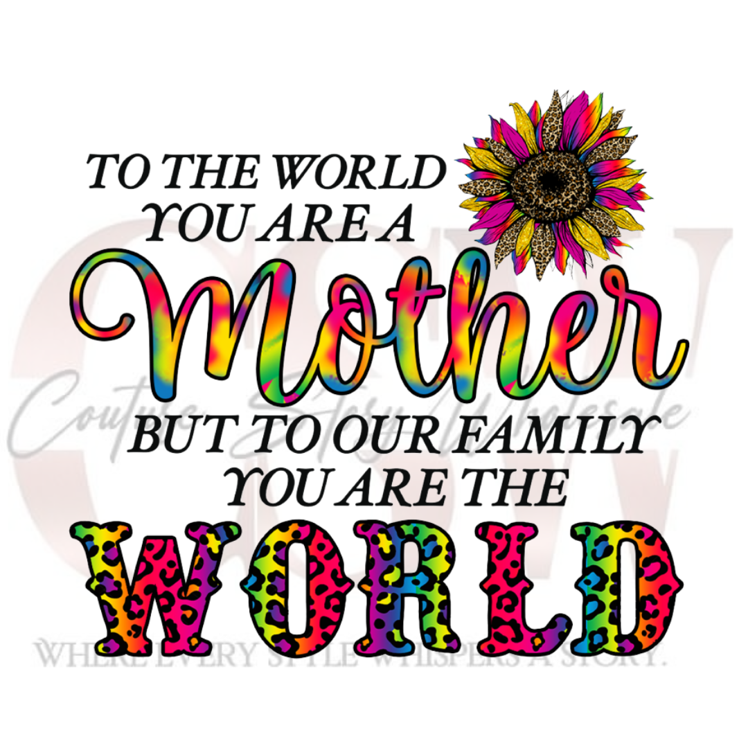 Mom, You Are The World, Heat Transfers