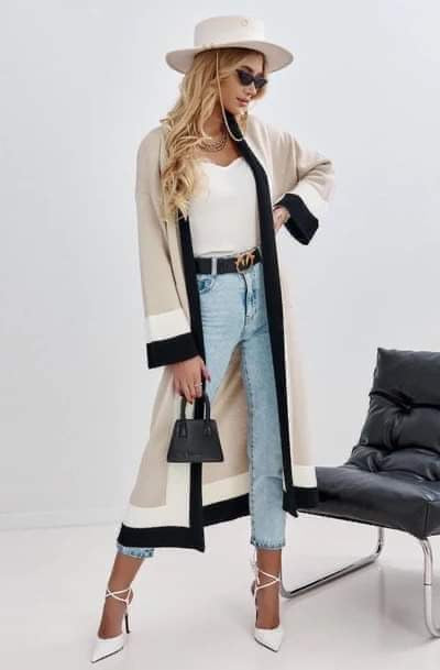 Colorblock Cardigan
