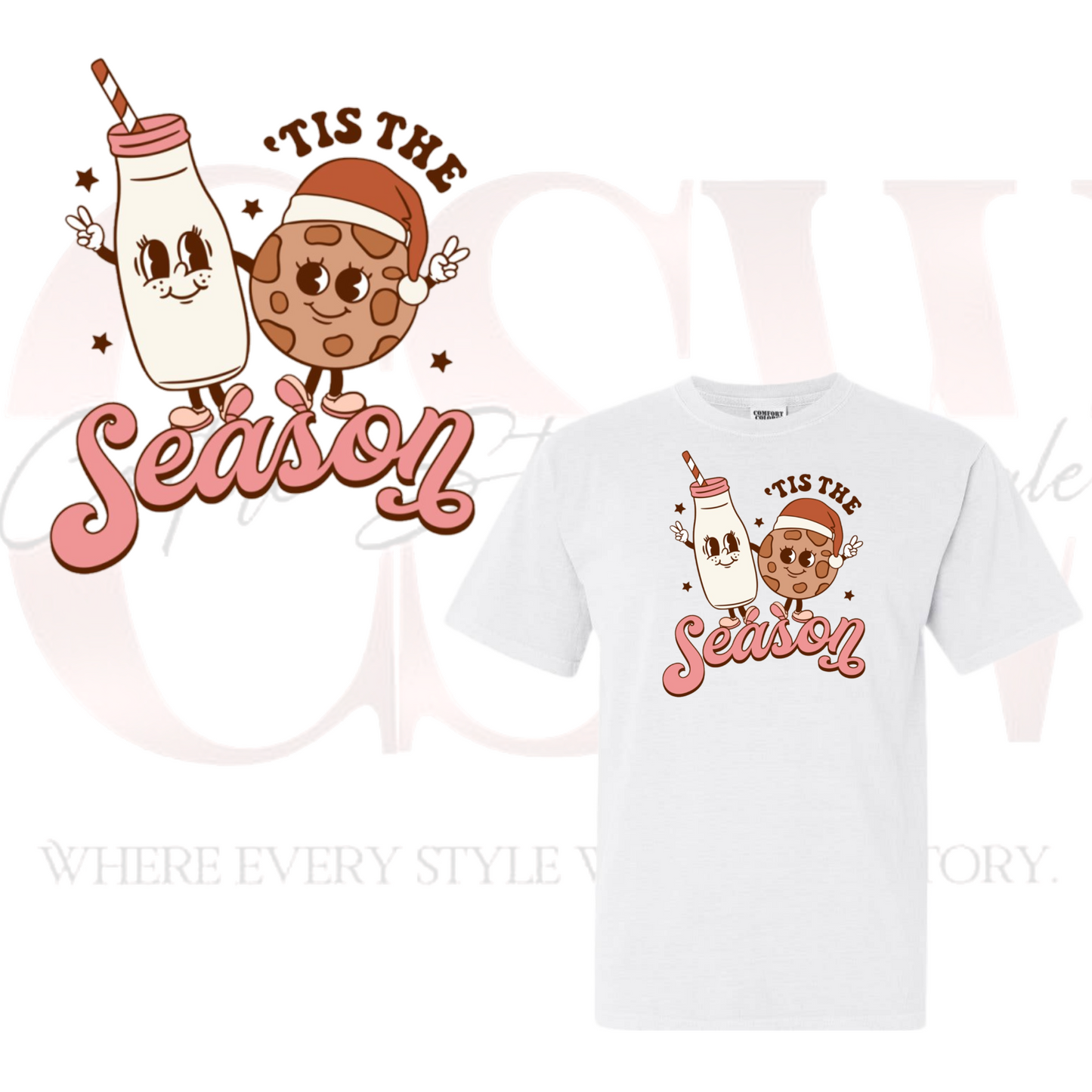 Milk & Cookies Season, Tee