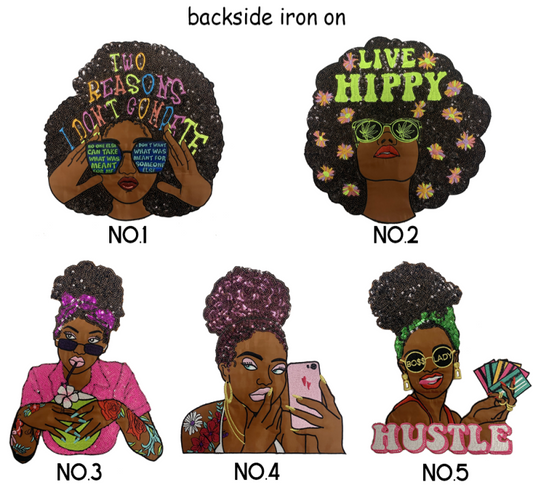 Embroidered Patches (SAMPLE)