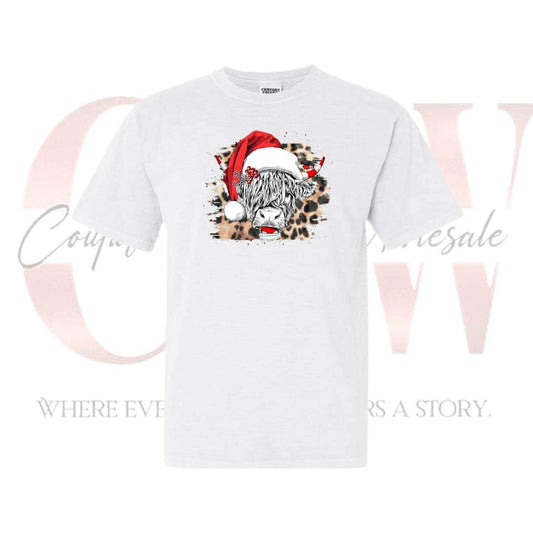 Christmas Boho Bull, Tee