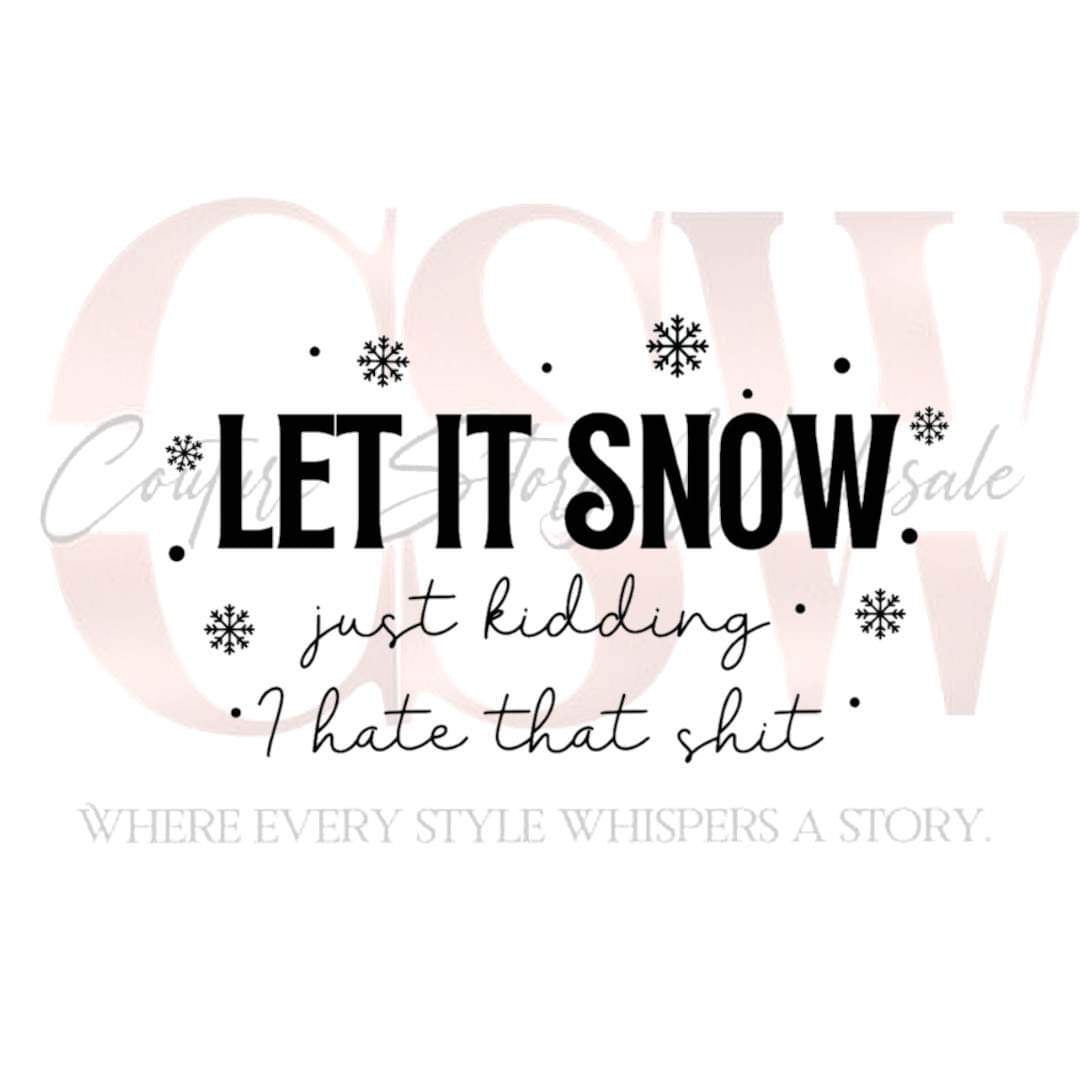 JK I Hate It, Tee